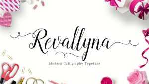 Revallyna Script Font › Fontesk