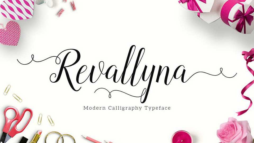 Revallyna Script Font › Fontesk