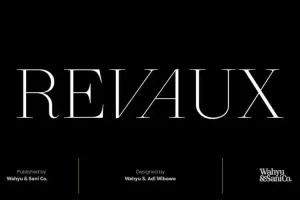 Revaux Serif Font