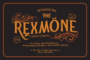 REXMONE Typeface