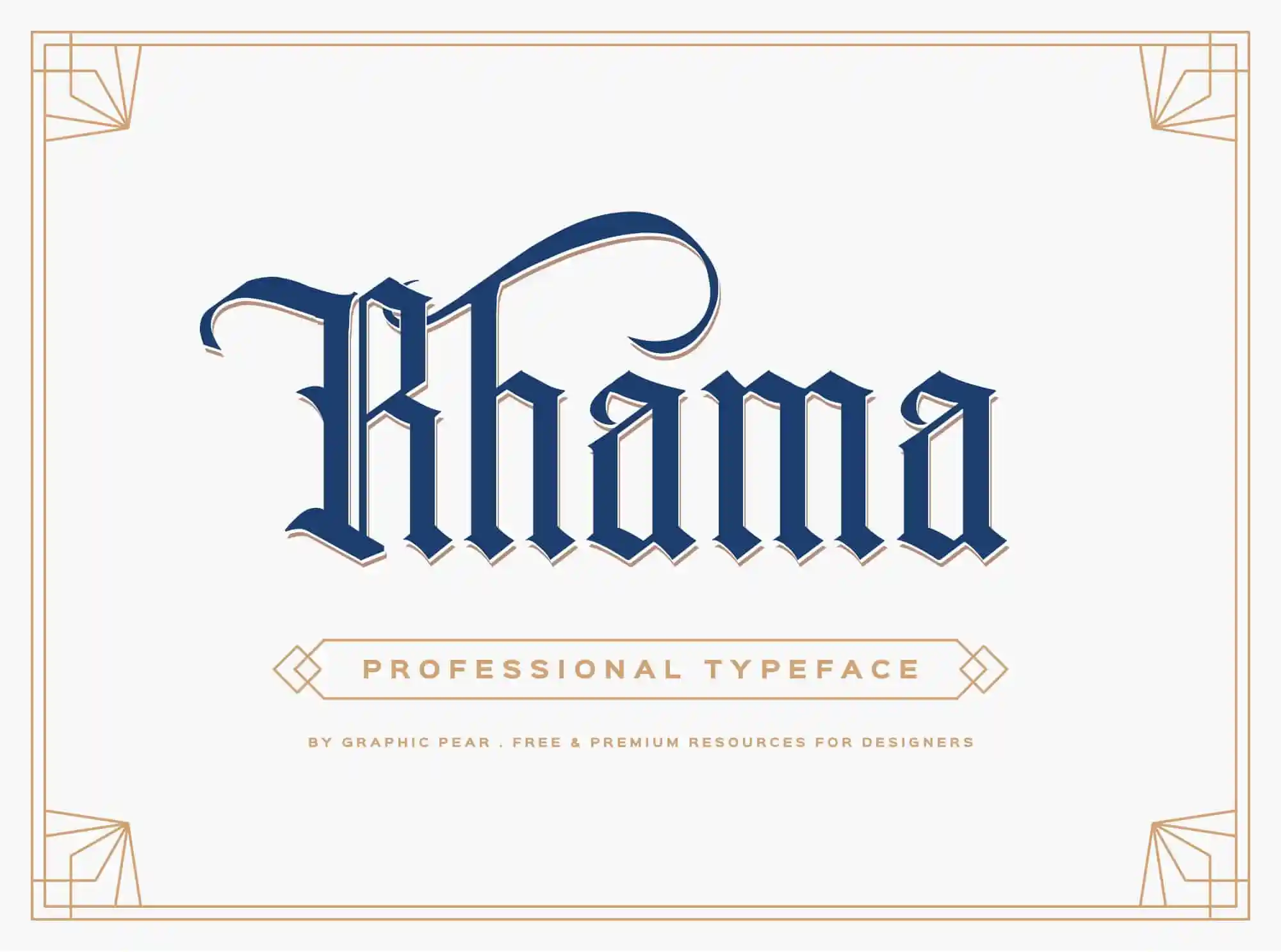 Rhama Typeface