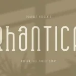 Rhantica Display Font