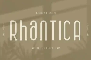 Rhantica Display Font