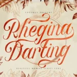 Rhegina Darling Calligraphy Font