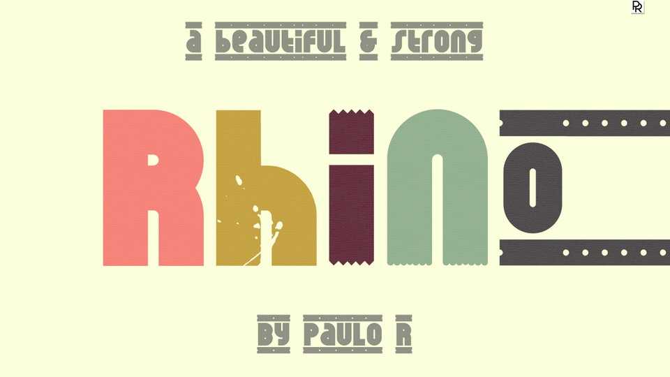 Rhino Font Family › Fontesk