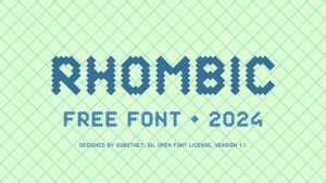 Rhombic Font › Fontesk