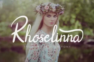 Rhoselinna Handwritten Font