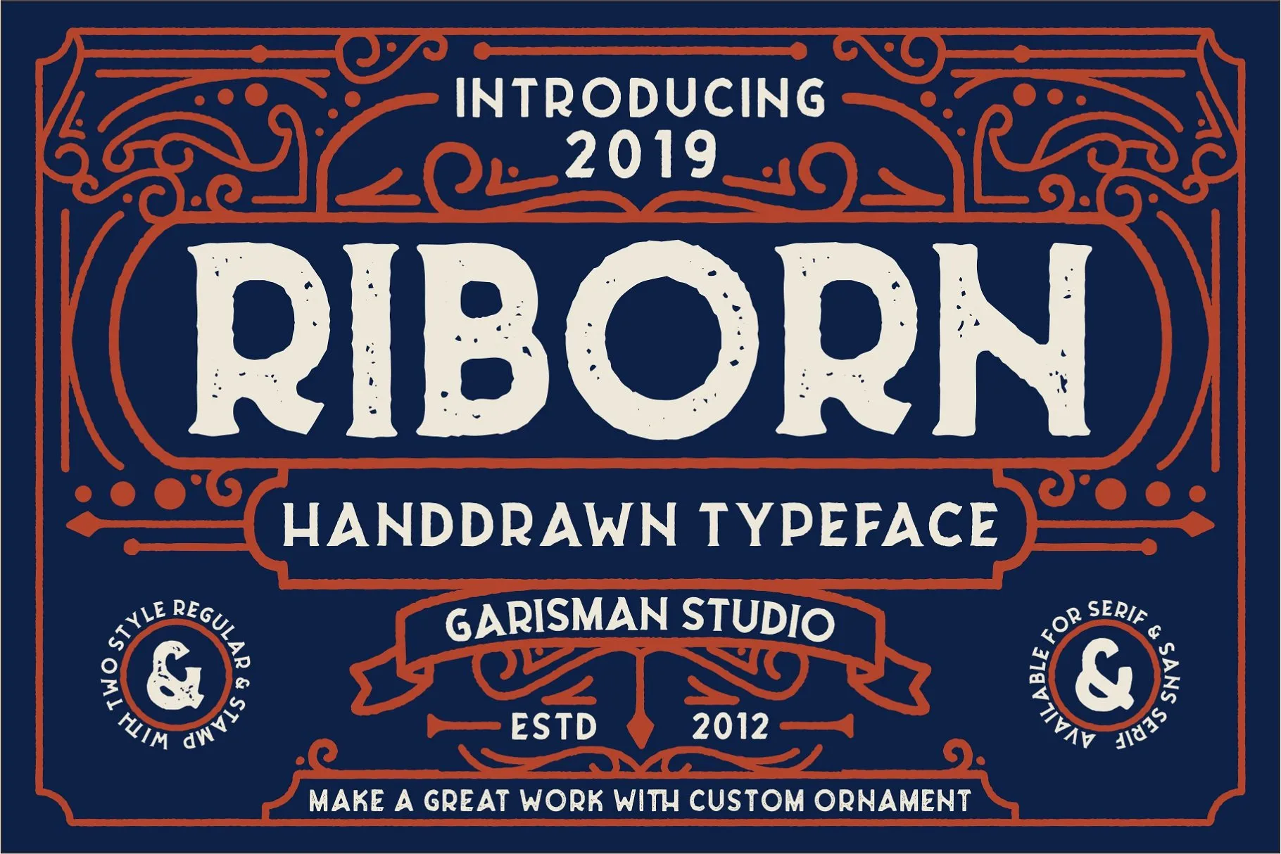 Riborn Typeface