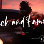 Rich and Famous Font