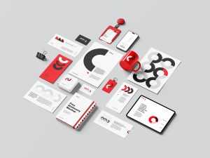 Rich stationery mockup