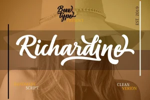 Richardine Script Font