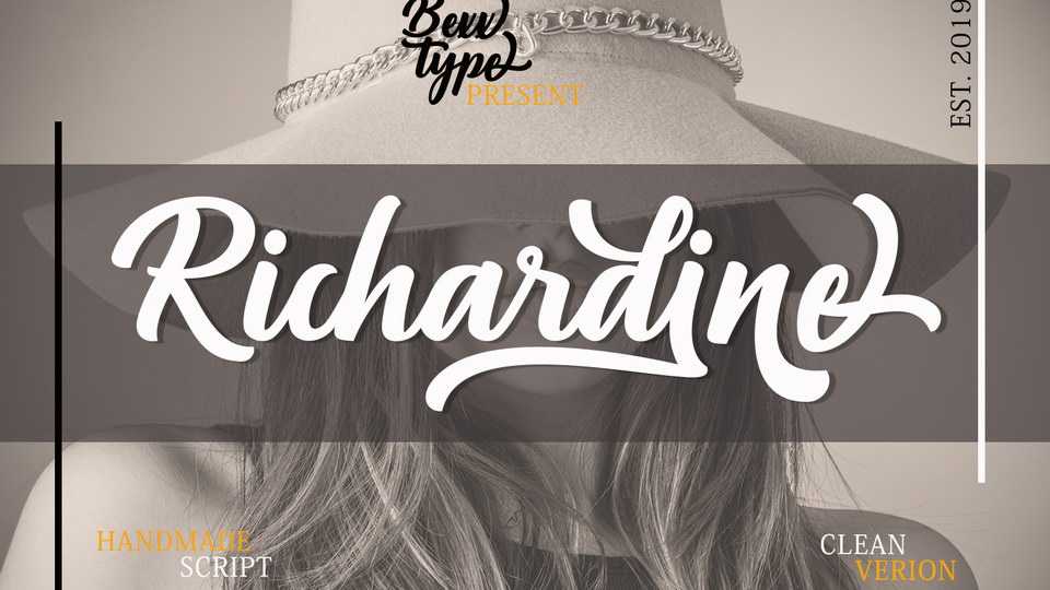 Richardine Script Font › Fontesk