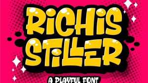 Richis Stiller Font › Fontesk