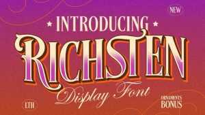 Richsten Font › Fontesk