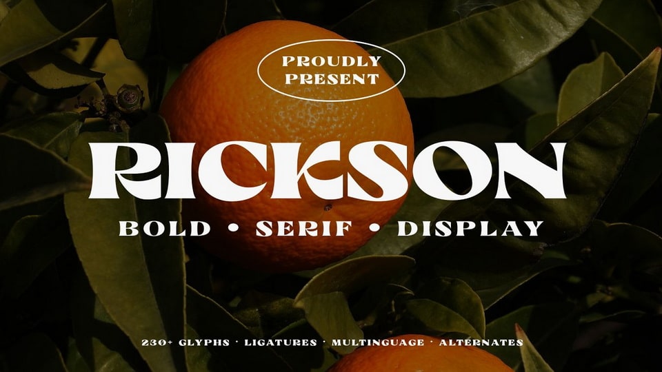 Rickson Font › Fontesk