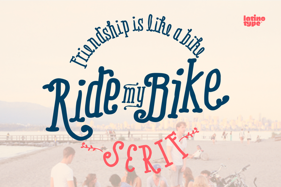 Ride My Bike Serif Pro Family