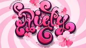 Riety Script Font › Fontesk