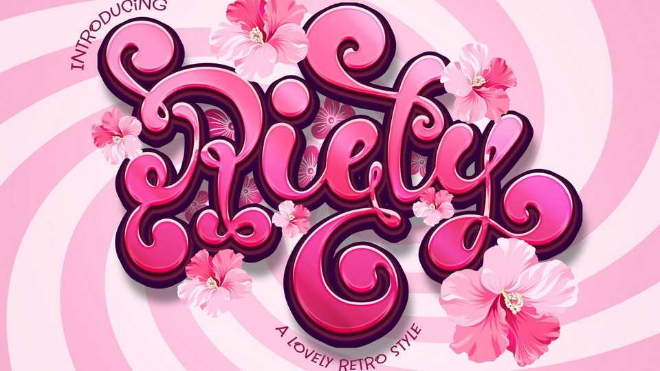 Riety Script Font › Fontesk