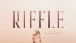 Riffle Typeface › Fontesk