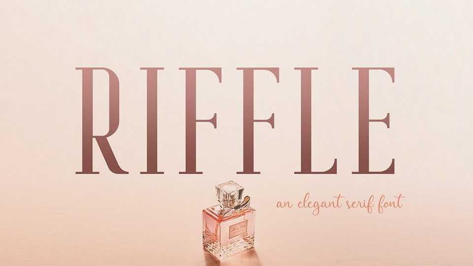 Riffle Typeface › Fontesk