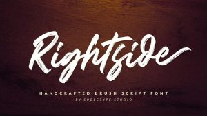 Rightside Font › Fontesk