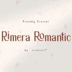 Rimera Romantic Serif Font