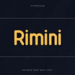 Rimini Sans Serif Font