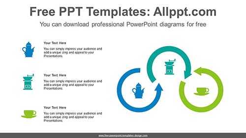 Ring Arrows Flow PowerPoint Diagram