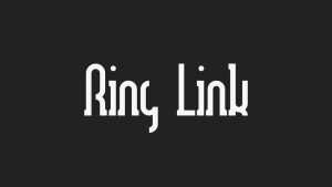 Ring Link Font Family › Fontesk