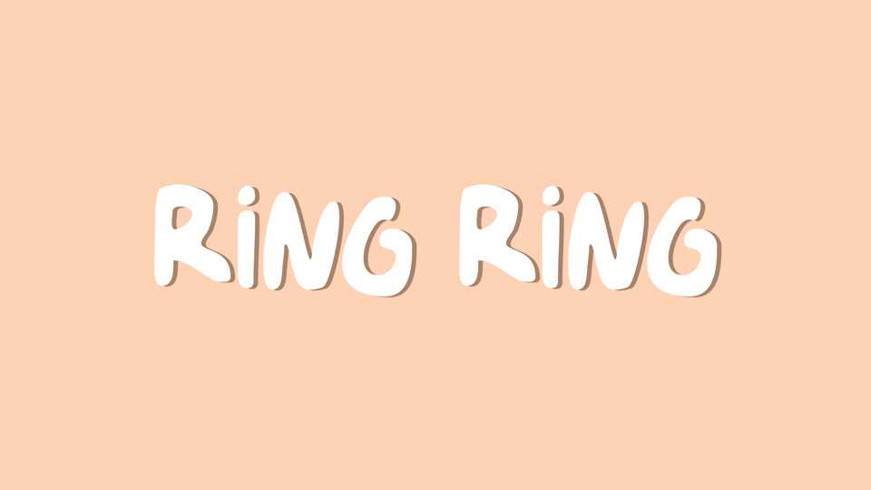 Ring Ring Font › Fontesk