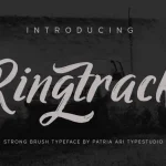 Ringtrack Script Font