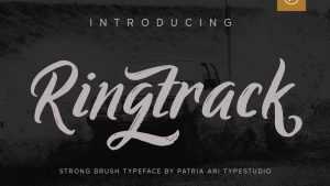 Ringtrack Script Font › Fontesk