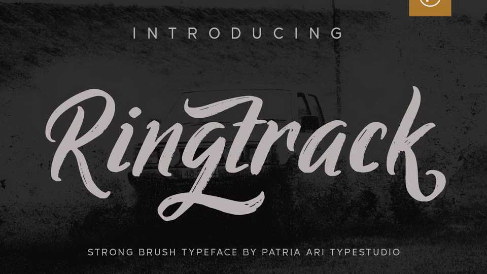Ringtrack Script Font › Fontesk
