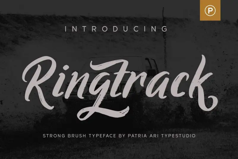 Ringtrack Script Font