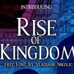 Rise of Kingdom Font