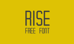 RISE Typeface