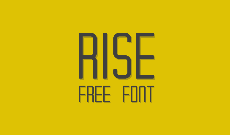 RISE Typeface