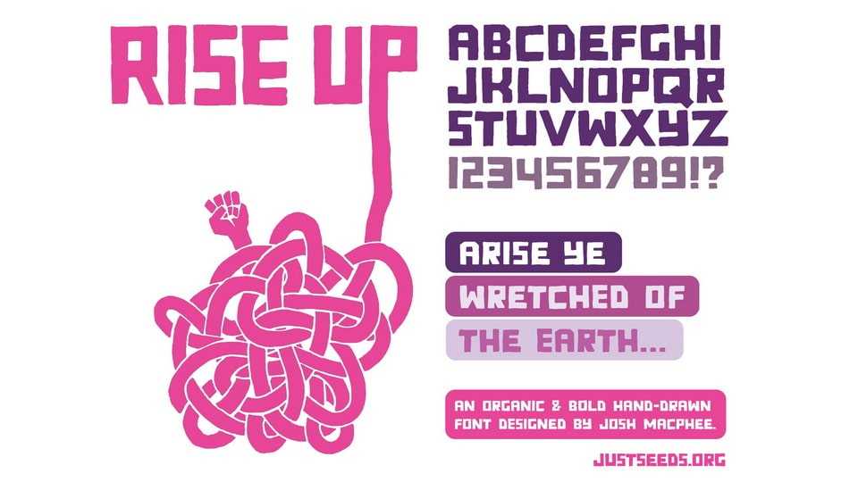 Rise Up Font › Fontesk