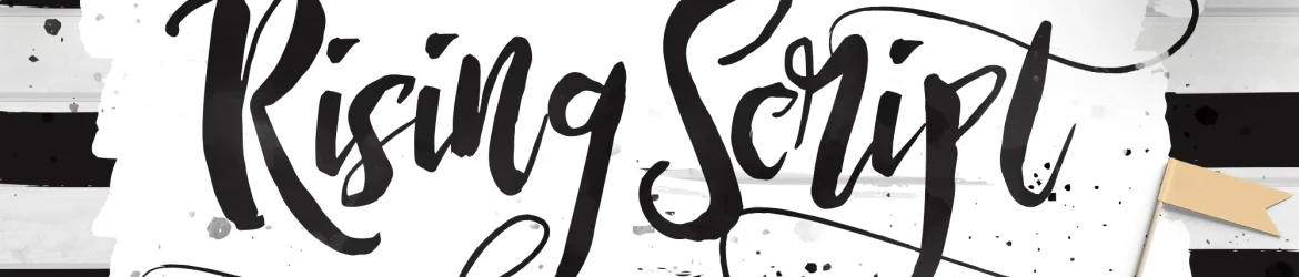 Rising Brush Font