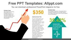 Rising Businessman PowerPoint Diagram Template