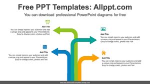 Rising Curve Arrow PowerPoint Template