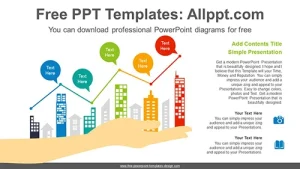 Rising Curve Building PowerPoint Diagram