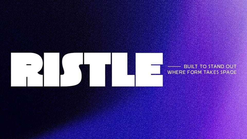 Ristle Font › Fontesk