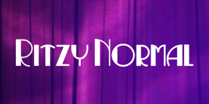 Ritzy Normal Font