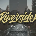 Riverside Script Font
