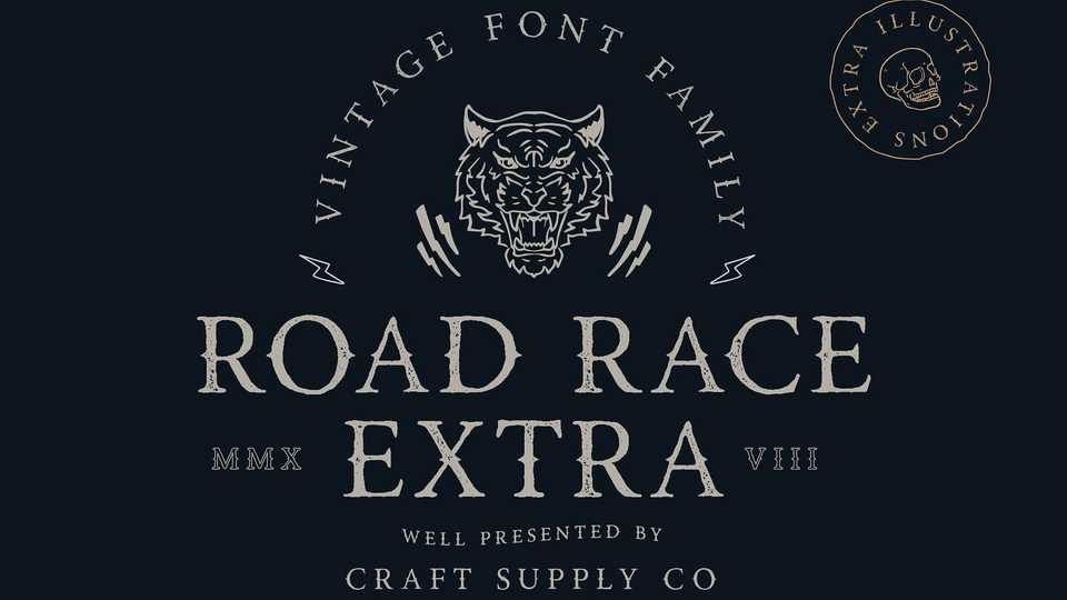 Road Race Extra Font › Fontesk