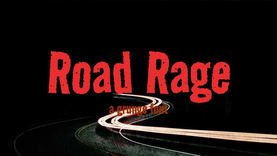 Road Rage Font › Fontesk