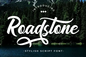 Road Stone Font