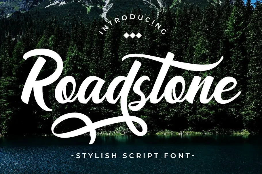 Road Stone Font