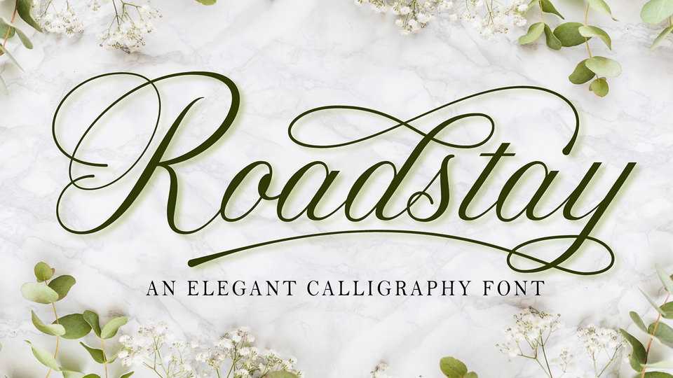 Roadstay Script Font › Fontesk